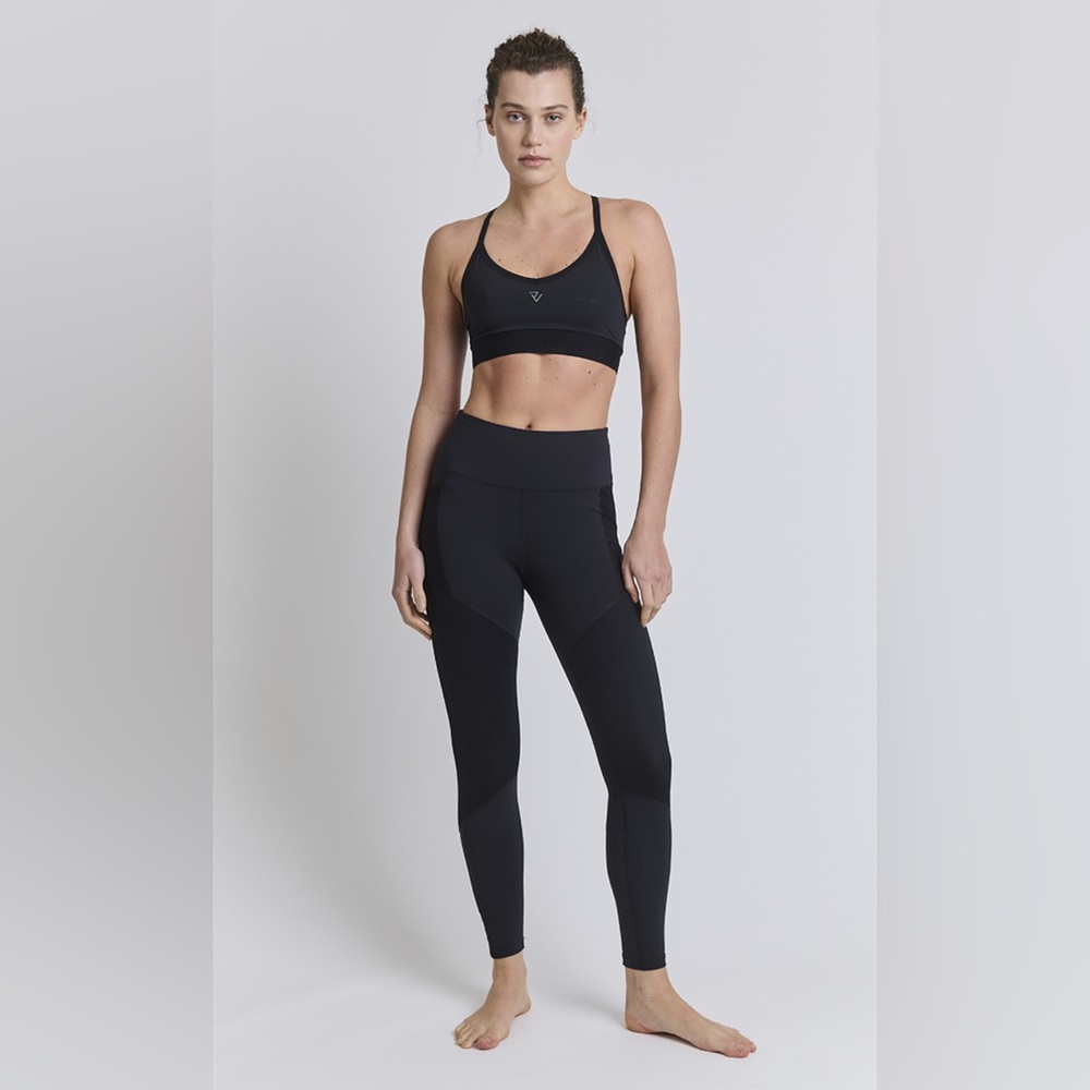 NWT [RectoVerso] Rebel Black High-Waisted Activewear Leggings Women's Sz Large - Picture 6 of 12